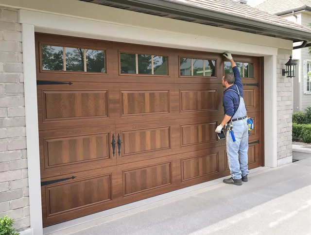Custom garage door showcase by Jerome Garage Door Repair in Jerome