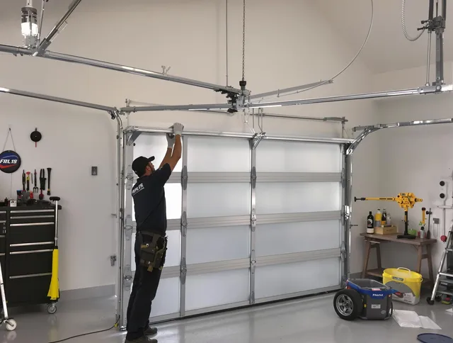 Jerome Garage Door Repair certified team performing precision garage door installation in Jerome