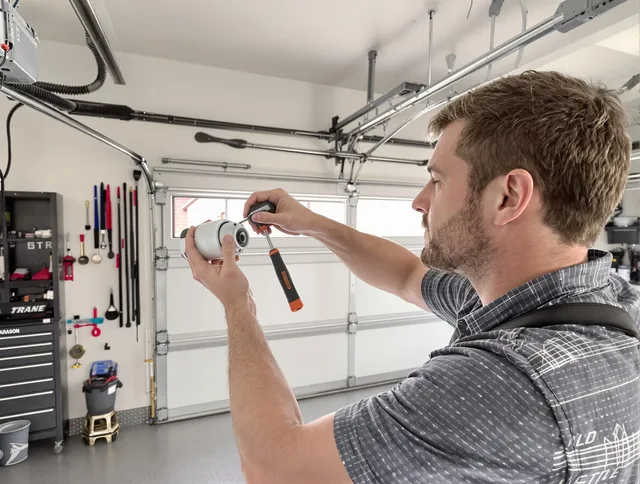 Garage door opener repair service by Jerome Garage Door Repair in Jerome