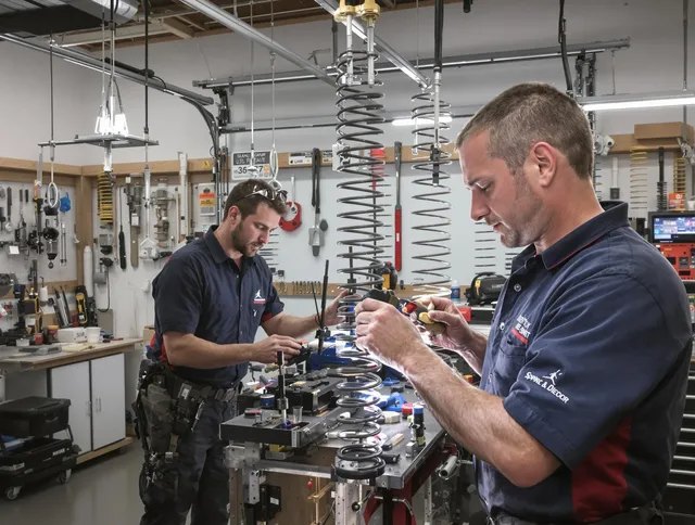 Garage door spring repair service by Jerome Garage Door Repair in Jerome